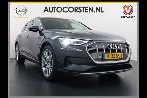 Audi e-tron 313pk Pano-dak Leer-Alcantara+elektr+Geheug. Camera Adap.Cruise Apple Carplay Android Auto Pdc Business Edition Plus SOH 90% Elek.Achterklep Lmv 21" Led Stoelverwarming Privacy Glas 50 Quattro 71kWh Origineel Nederlandse Auto 1800kg Trekvermogen Zeer Compleet!