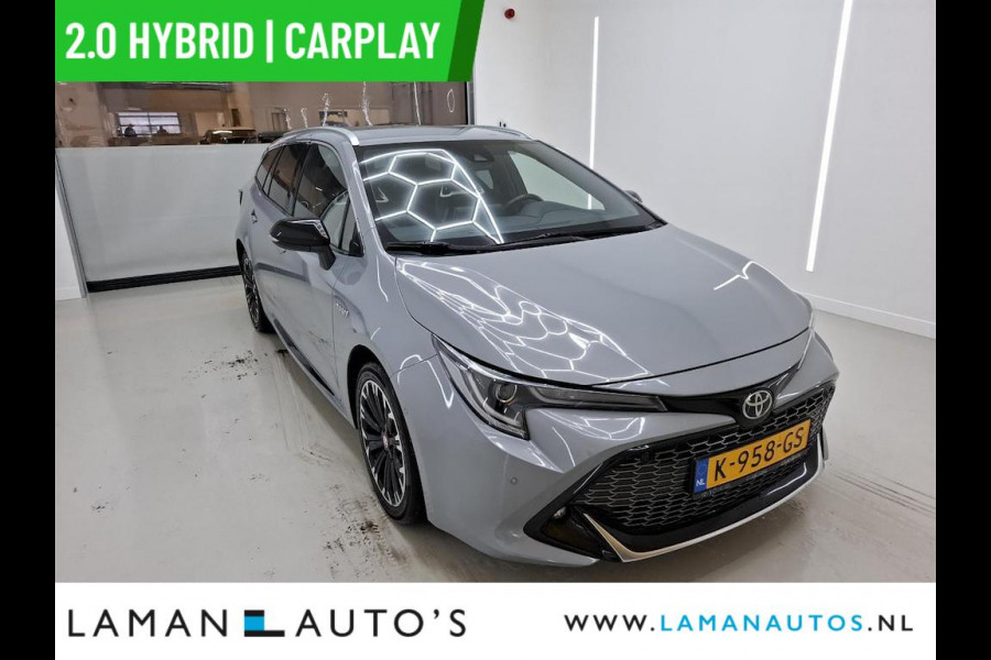 Toyota Corolla Touring Sports 2.0 Hybrid 184pk GR-Sport | CarPlay Halfleder ECC ACC LED 17" LMV Camera Metallic | Hybrid Voorschoten