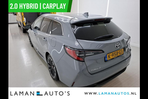 Toyota Corolla Touring Sports 2.0 Hybrid 184pk GR-Sport | CarPlay Halfleder ECC ACC LED 17" LMV Camera Metallic | Hybrid Voorschoten