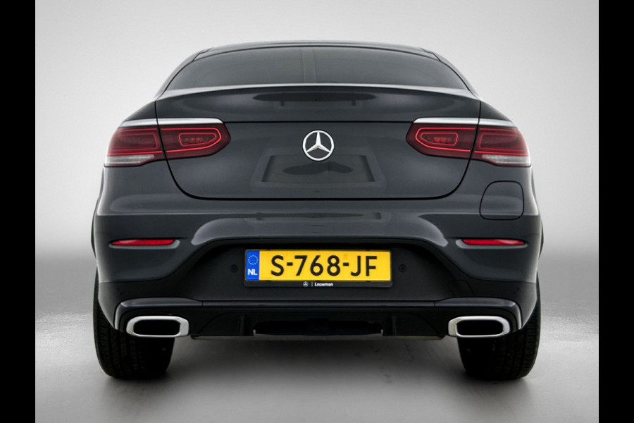 Mercedes-Benz GLC Coupé 300 e 4MATIC Business Solution AMG | 360 Camera | Memory Seats | Sfeerverlichting | Treeplanken | Trekhaak |  Navigatie | Schuifdak | 24 Maanden Mercedes-Benz Certified Garantie.