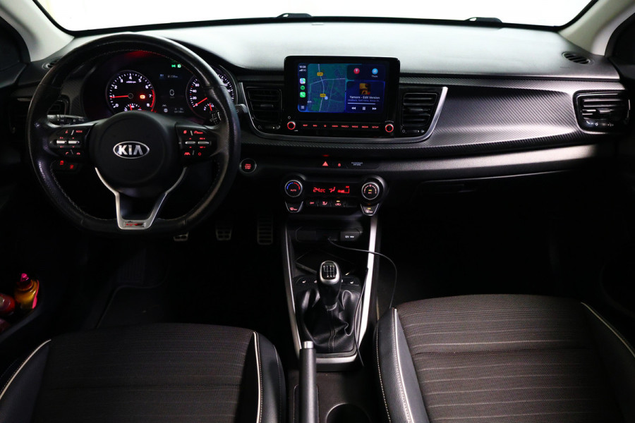 Kia Rio 1.0 T-GDi MHEV GT-Line AVM PANO CARPLAY STUURVW CRUISE '20