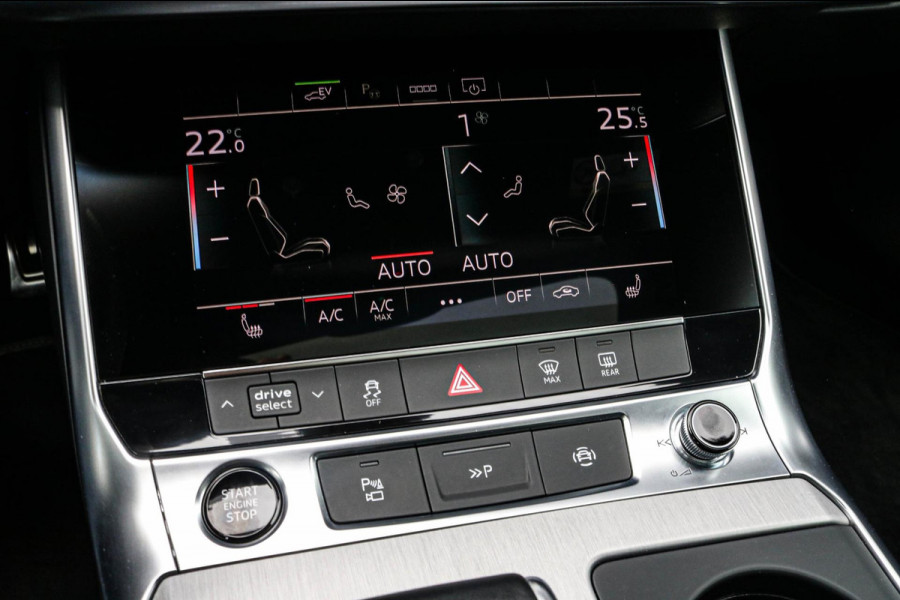 Audi A6 Avant 55 TFSI e quattro - PANO - TREKHAAK - MATRIX - 360 CAM - ELETKR. STOELEN - STUURWIEL VERWARMD - COMPETITION - 367pk