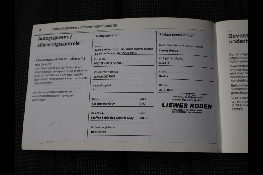 Opel Combo Tour 1.2 TURBO 5-PERS. + PANORAMA | TREKHAAK | CAMERA | 1e EIGENAAR | APPLE CARPLAY | NAVIGATIE