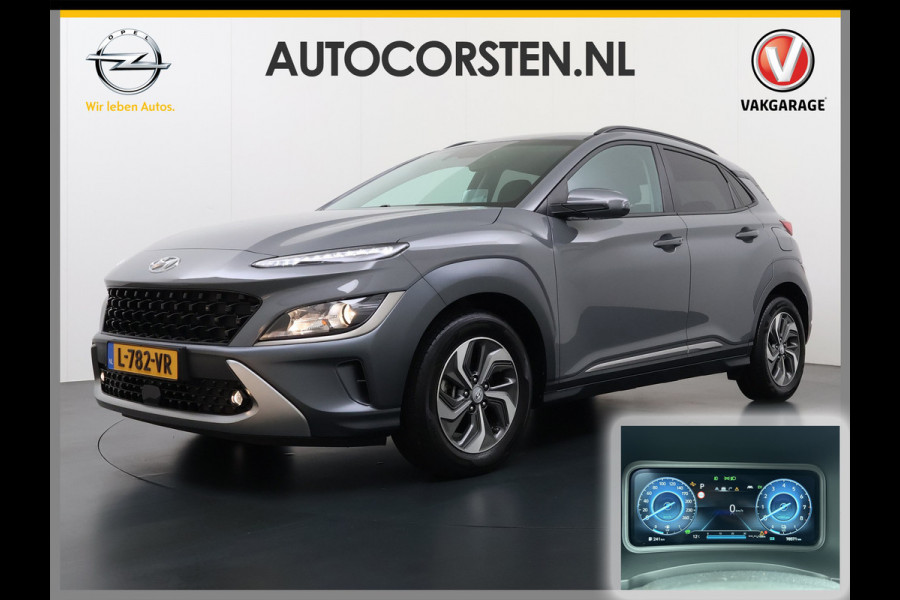 Hyundai Kona 142PK AUT. HEV Hybride Adap.Cruise Navi Ecc Camera Apple Carplay Android Head Up Display Pdc Krell®-Audio Fashion  Lmv Isofix DAB Led Regen-Lichtsensor Lane Assist 1e Eigenaar Origineel Nederlandse Auto