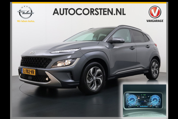 Hyundai Kona 142PK AUT. HEV Hybride Adap.Cruise Navi Ecc Camera Apple Carplay Android Head Up Display Pdc Krell®-Audio Fashion  Lmv Isofix DAB Led Regen-Lichtsensor Lane Assist 1e Eigenaar Origineel Nederlandse Auto