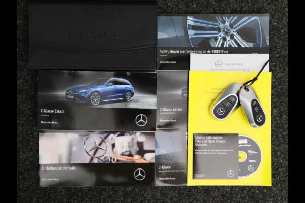 Mercedes-Benz C-Klasse Estate 300 e AMG Plug-In Hybride AMG Line | Night Pakket | Panorama Schuif-Kanteldak | Ledkoplampen | Alarm | Achteruitrijcamera | Keyless-Go | Memory Voorstoelen. Inclusief 24 maanden MB Certified garantie voor Europa.