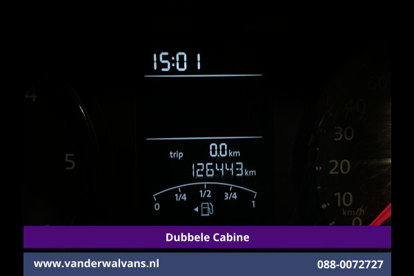 Volkswagen Transporter 2.0 TDI 150pk L2H1 Dubbele Cabine Euro6 inrichting Airco | 5-Zits | Camera | Cruisecontrol | 2500kg Trekhaak Parkeersensoren