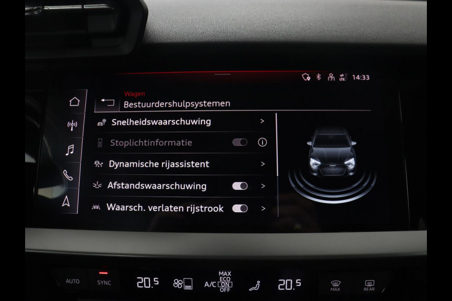 Audi A3 30 TFSI Business edition | Trekhaak | Adaptive cruise | Carplay | Park Assist | Climate control | Virtual Cockpit | Full LED | Sportstoelen | Navigatie | Parkeerhulp