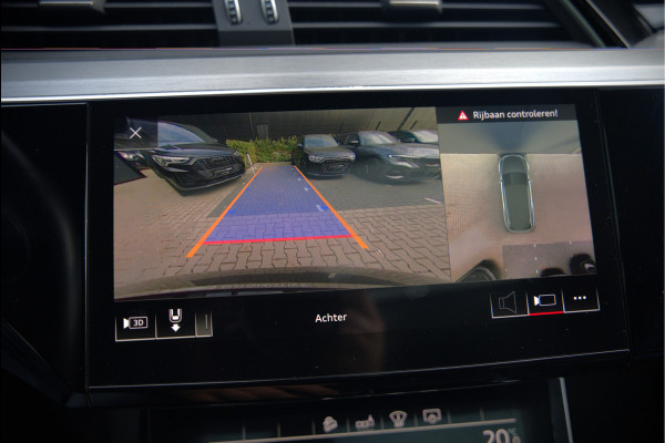 Audi e-tron e-tron 55 quattro advanced 95 kWh S-Line | Panoramadak | RS Seats | Bang & Olufsen | Stoelverwarming | Head-Up Display | 360 Camera | Matrix LED | Luchtvering | Memory Seat | Elektrisch Verstelbare Stoelen | B&O