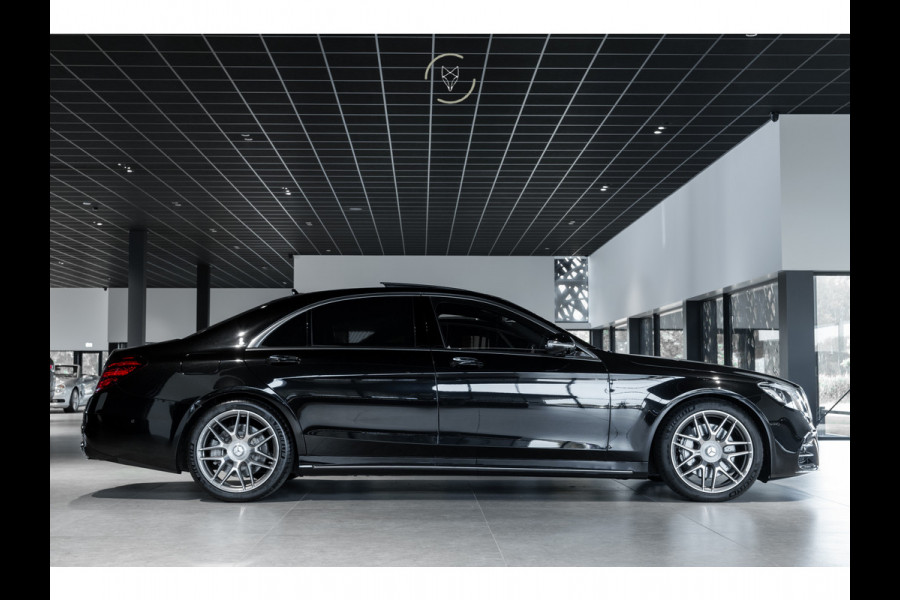 Mercedes-Benz S-Klasse 560 Lang 4-M AMG Exclusive|4*massage/koeling|20"|entertainment|standkachel|HUD|nachtzicht