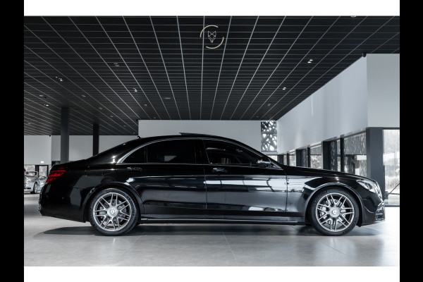 Mercedes-Benz S-Klasse 560 Lang 4-M AMG Exclusive|4*massage/koeling|20"|entertainment|standkachel|HUD|nachtzicht