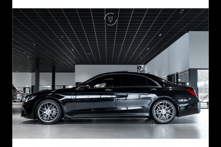 Mercedes-Benz S-Klasse 560 Lang 4-M AMG Exclusive|4*massage/koeling|20"|entertainment|standkachel|HUD|nachtzicht