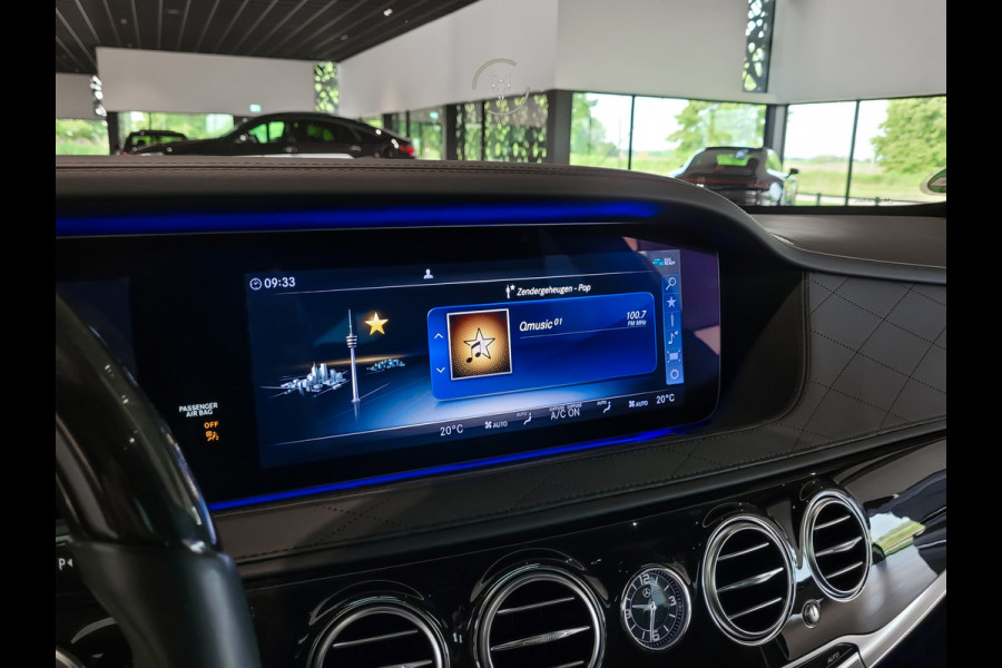 Mercedes-Benz S-Klasse 560 Lang 4-M AMG Exclusive|4*massage/koeling|20"|entertainment|standkachel|HUD|nachtzicht