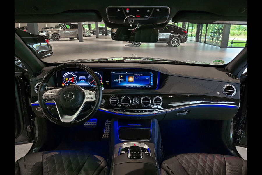Mercedes-Benz S-Klasse 560 Lang 4-M AMG Exclusive|4*massage/koeling|20"|entertainment|standkachel|HUD|nachtzicht