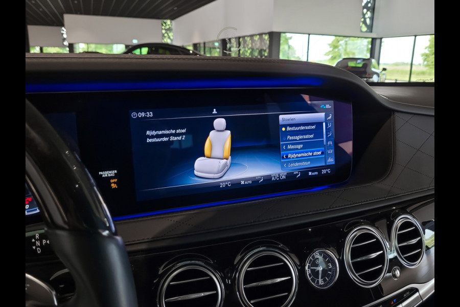 Mercedes-Benz S-Klasse 560 Lang 4-M AMG Exclusive|4*massage/koeling|20"|entertainment|standkachel|HUD|nachtzicht