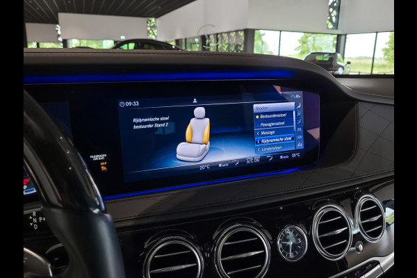Mercedes-Benz S-Klasse 560 Lang 4-M AMG Exclusive|4*massage/koeling|20"|entertainment|standkachel|HUD|nachtzicht