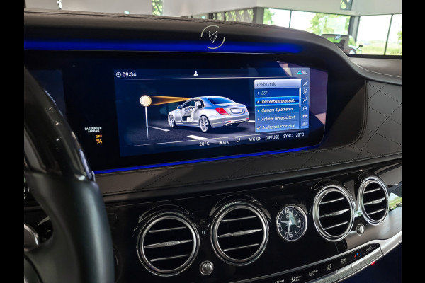Mercedes-Benz S-Klasse 560 Lang 4-M AMG Exclusive|4*massage/koeling|20"|entertainment|standkachel|HUD|nachtzicht