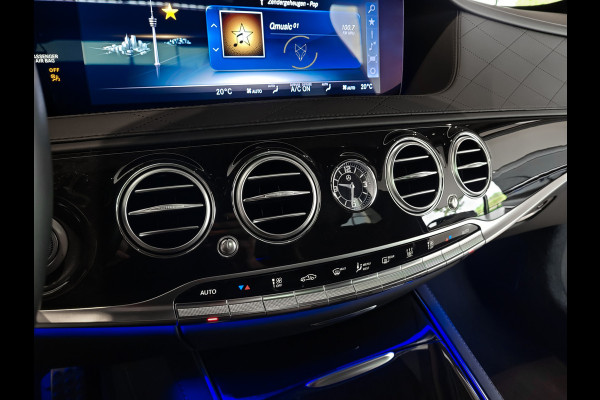 Mercedes-Benz S-Klasse 560 Lang 4-M AMG Exclusive|4*massage/koeling|20"|entertainment|standkachel|HUD|nachtzicht