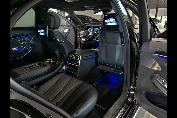 Mercedes-Benz S-Klasse 560 Lang 4-M AMG Exclusive|4*massage/koeling|20"|entertainment|standkachel|HUD|nachtzicht