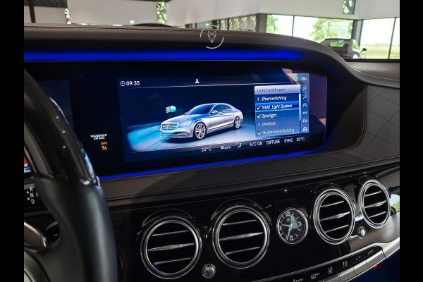 Mercedes-Benz S-Klasse 560 Lang 4-M AMG Exclusive|4*massage/koeling|20"|entertainment|standkachel|HUD|nachtzicht