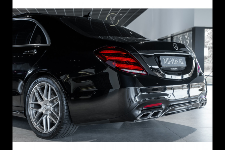 Mercedes-Benz S-Klasse 560 Lang 4-M AMG Exclusive|4*massage/koeling|20"|entertainment|standkachel|HUD|nachtzicht