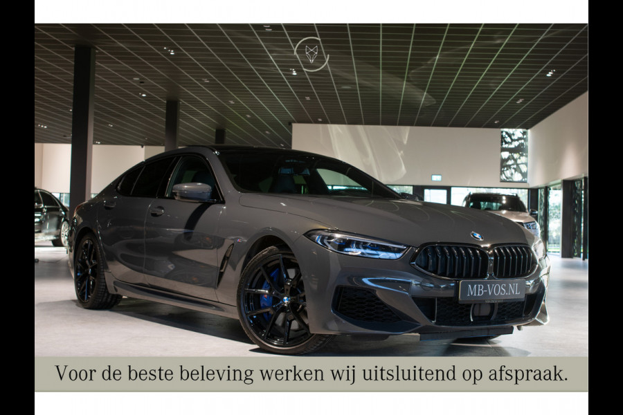BMW 8 Serie Gran Coupé 840i xDrive High Executive Dravit Grey|Carbon|Achterassturing|Performance stoelen|ACC|HK Sound|Full Options