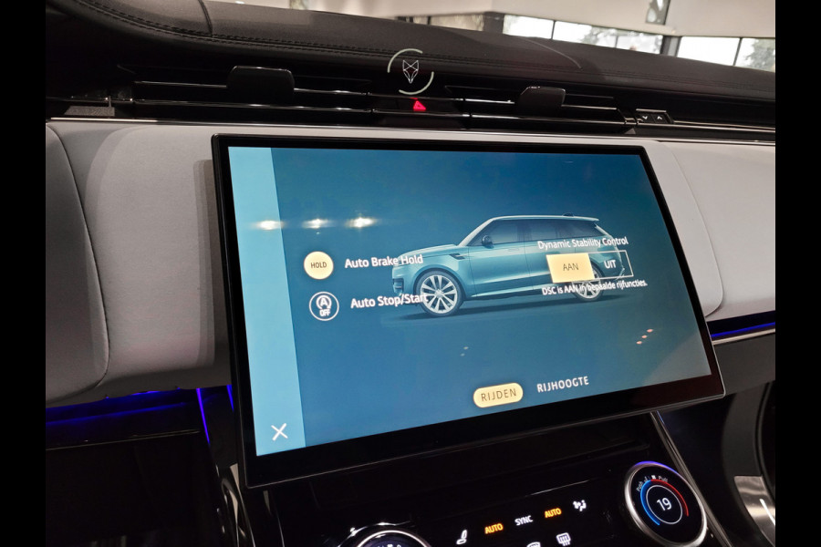 Land Rover Range Rover Sport 3.0 P510e First Edition Light Cloud leder|Forced Carbon|Massage|23"|Trekhaak|BTW