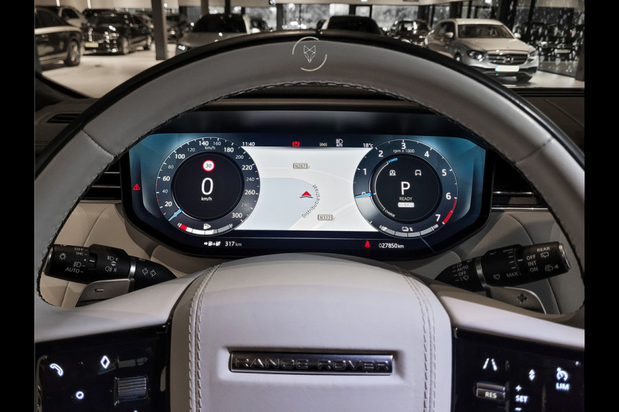 Land Rover Range Rover Sport 3.0 P510e First Edition Light Cloud leder|Forced Carbon|Massage|23"|Trekhaak|BTW