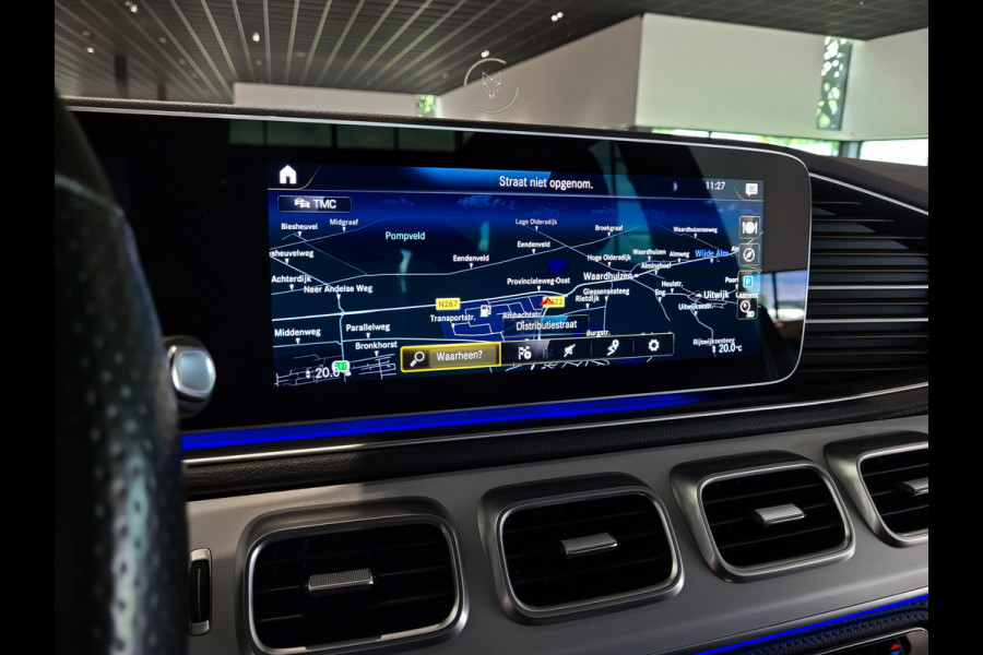 Mercedes-Benz GLE 400 d 4-M AMG Night|Luchtvering|Panorama|HUD|Standkachel|Burmester|Trekhaak|22"