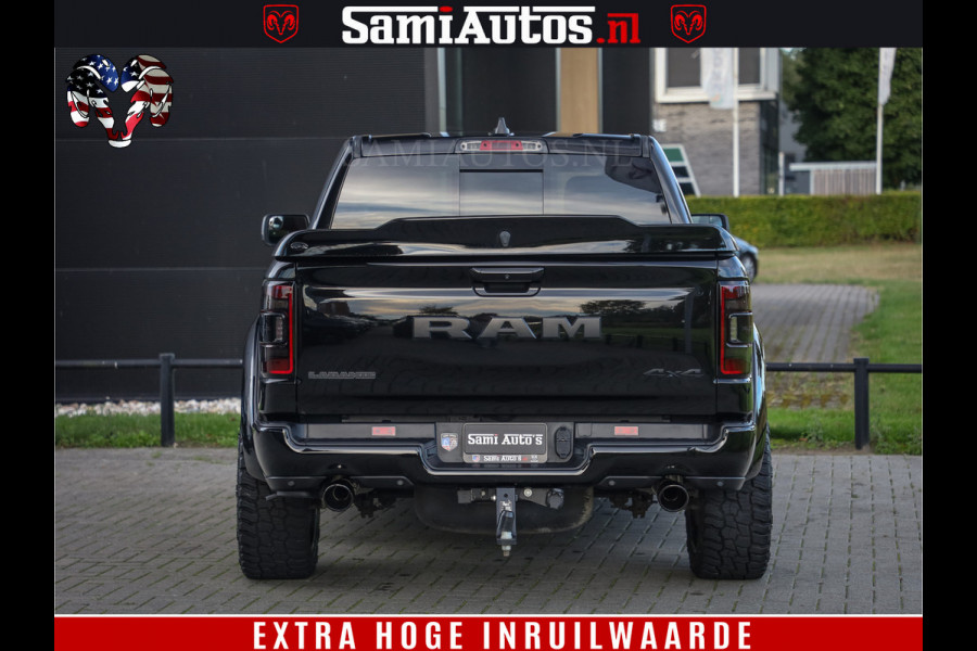 Dodge Ram 1500 Laramie Hemi 5.7 V8 4x4 Crew Cab DC | Panorama Dak | 12' Grootscherm | Comfortabele Dubbele Cabine met Royale 5 Zitplaatsen | Voorraad Nr 2521-41242