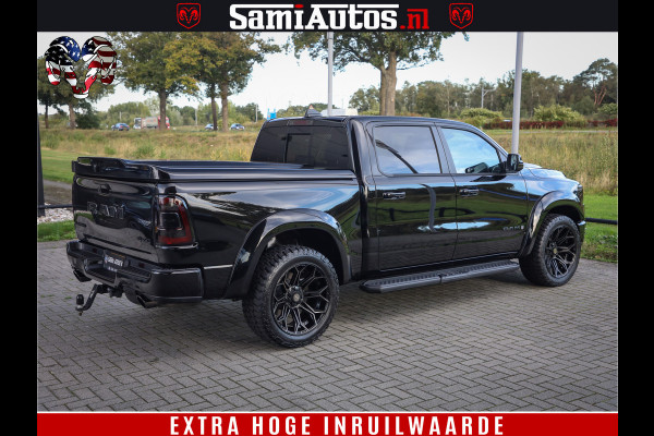 Dodge Ram 1500 Laramie Hemi 5.7 V8 4x4 Crew Cab DC | Panorama Dak | 12' Grootscherm | Comfortabele Dubbele Cabine met Royale 5 Zitplaatsen | Voorraad Nr 2521-41242