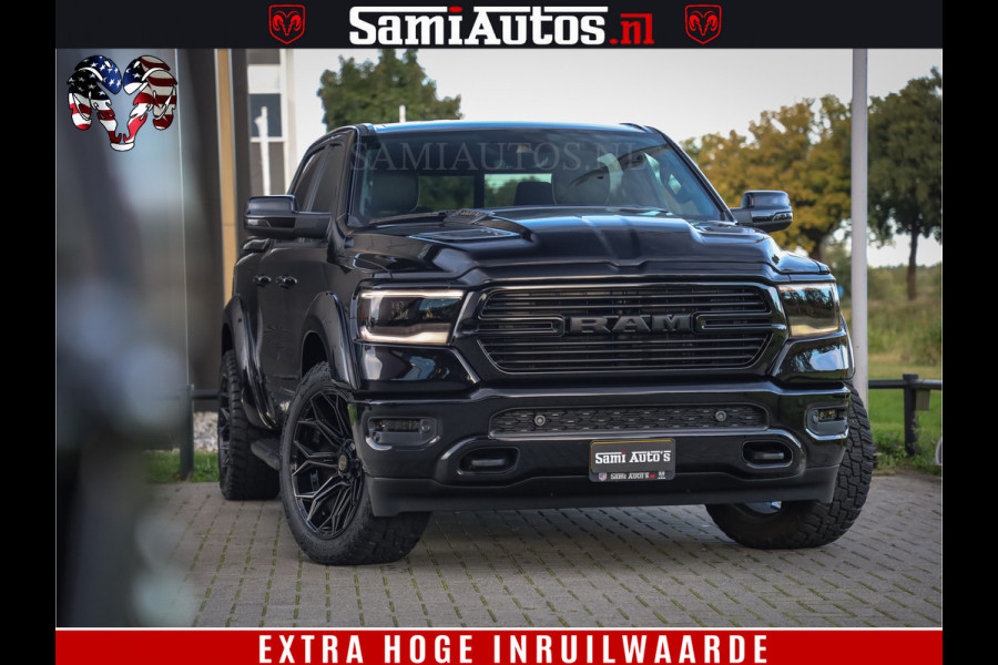Dodge Ram 1500 Laramie Hemi 5.7 V8 4x4 Crew Cab DC | Panorama Dak | 12' Grootscherm | Comfortabele Dubbele Cabine met Royale 5 Zitplaatsen | Voorraad Nr 2521-41242