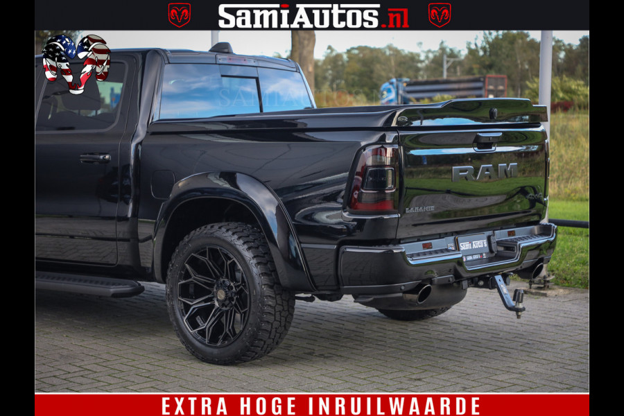 Dodge Ram 1500 Laramie Hemi 5.7 V8 4x4 Crew Cab DC | Panorama Dak | 12' Grootscherm | Comfortabele Dubbele Cabine met Royale 5 Zitplaatsen | Voorraad Nr 2521-41242
