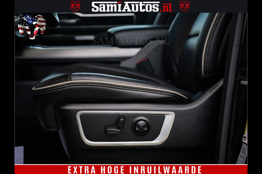 Dodge Ram 1500 Laramie Hemi 5.7 V8 4x4 Crew Cab DC | Panorama Dak | 12' Grootscherm | Comfortabele Dubbele Cabine met Royale 5 Zitplaatsen | Voorraad Nr 2521-41242
