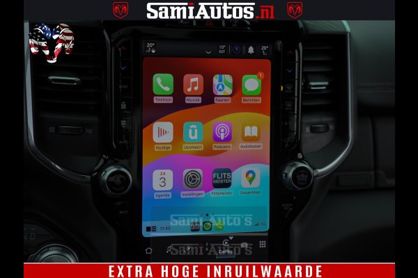 Dodge Ram 1500 Laramie Sport 5.7 V8 HEMI 402PK 4x4 | Panorama dak | 12' Scherm |Granite Crystal Metallic | Crew Cab | 5 Persoons | Dubbele Cabine | DC | VOORRAAD NR 2522 - 41248 |