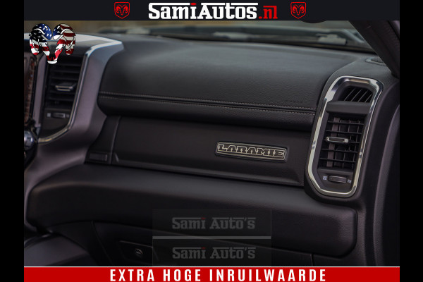 Dodge Ram 1500 Laramie Sport 5.7 V8 HEMI 402PK 4x4 | Panorama dak | 12' Scherm |Granite Crystal Metallic | Crew Cab | 5 Persoons | Dubbele Cabine | DC | VOORRAAD NR 2522 - 41248 |