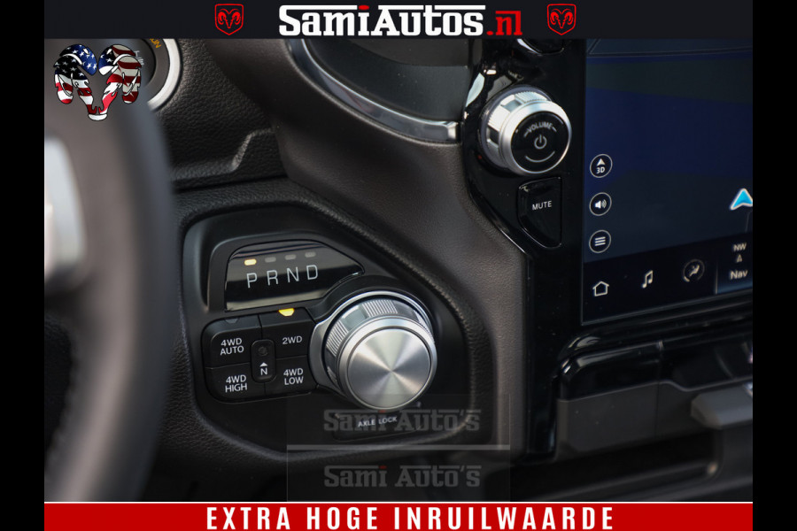 Dodge Ram 1500 Laramie Sport 5.7 V8 HEMI 402PK 4x4 | Panorama dak | 12' Scherm |Granite Crystal Metallic | Crew Cab | 5 Persoons | Dubbele Cabine | DC | VOORRAAD NR 2522 - 41248 |