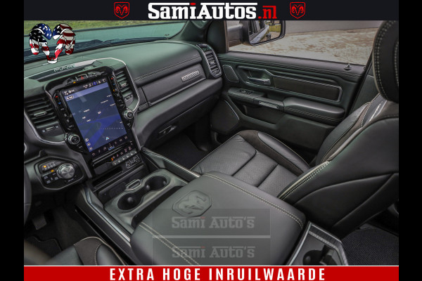 Dodge Ram 1500 Laramie Sport 5.7 V8 HEMI 402PK 4x4 | Panorama dak | 12' Scherm |Granite Crystal Metallic | Crew Cab | 5 Persoons | Dubbele Cabine | DC | VOORRAAD NR 2522 - 41248 |
