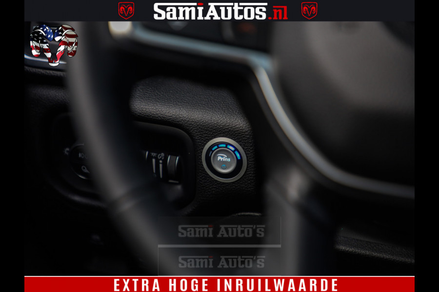Dodge Ram 1500 Laramie Sport 5.7 V8 HEMI 402PK 4x4 | Panorama dak | 12' Scherm |Granite Crystal Metallic | Crew Cab | 5 Persoons | Dubbele Cabine | DC | VOORRAAD NR 2522 - 41248 |