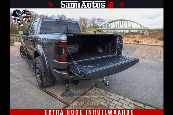 Dodge Ram 1500 Laramie Sport 5.7 V8 HEMI 402PK 4x4 | Panorama dak | 12' Scherm |Granite Crystal Metallic | Crew Cab | 5 Persoons | Dubbele Cabine | DC | VOORRAAD NR 2522 - 41248 |