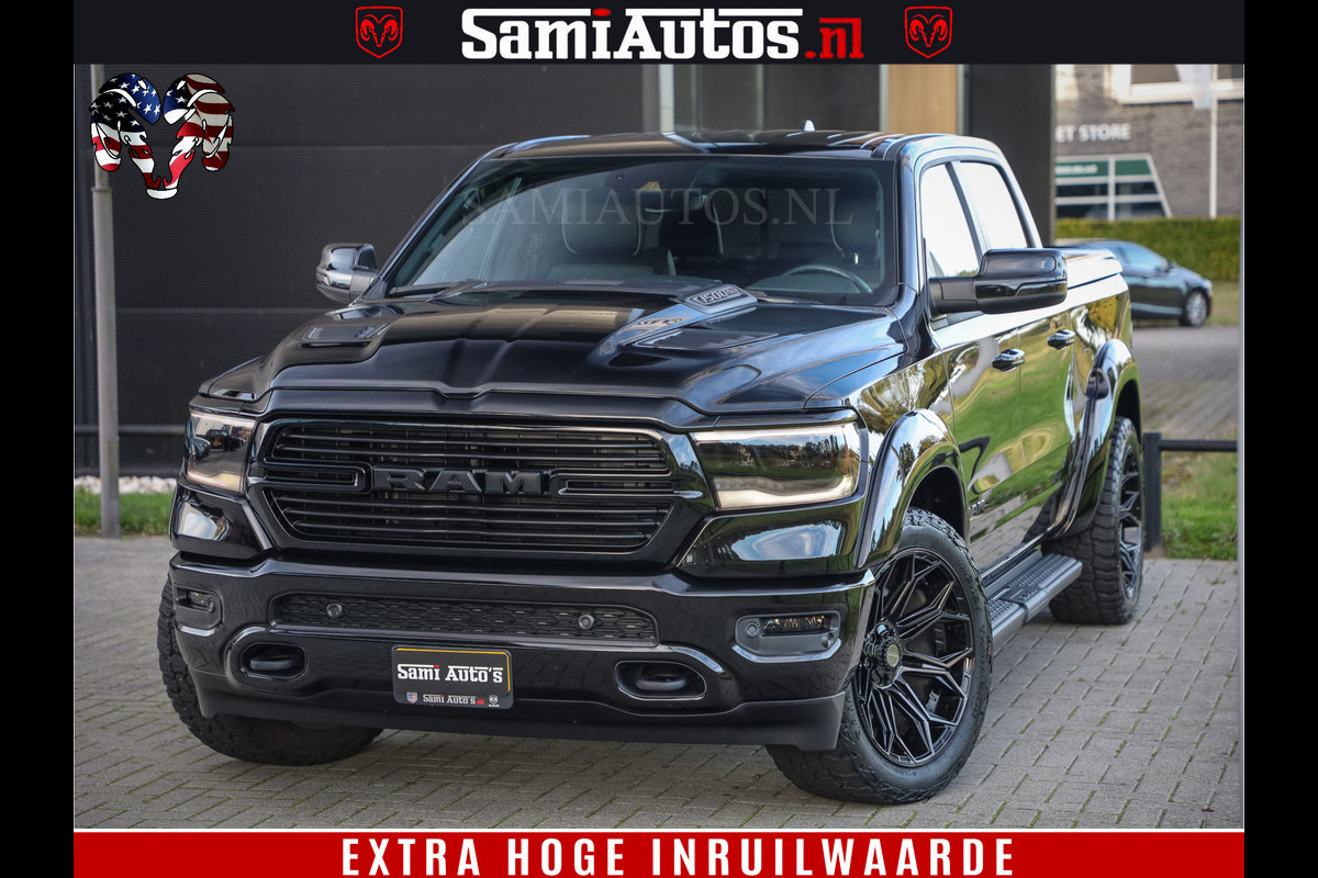 Dodge Ram 1500 Laramie 5.7 V8 4x4 Crew Cab DC | PANO DAK | 12' Grootscherm | Comfortabele Dubbele Cabine met Royale 5 Zitplaatsen | Voorraad Nr 2502 - 41254