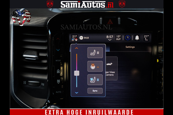 Dodge Ram 1500 Laramie 5.7 V8 4x4 Crew Cab DC | PANO DAK | 12' Grootscherm | Comfortabele Dubbele Cabine met Royale 5 Zitplaatsen | Voorraad Nr 2502 - 41254