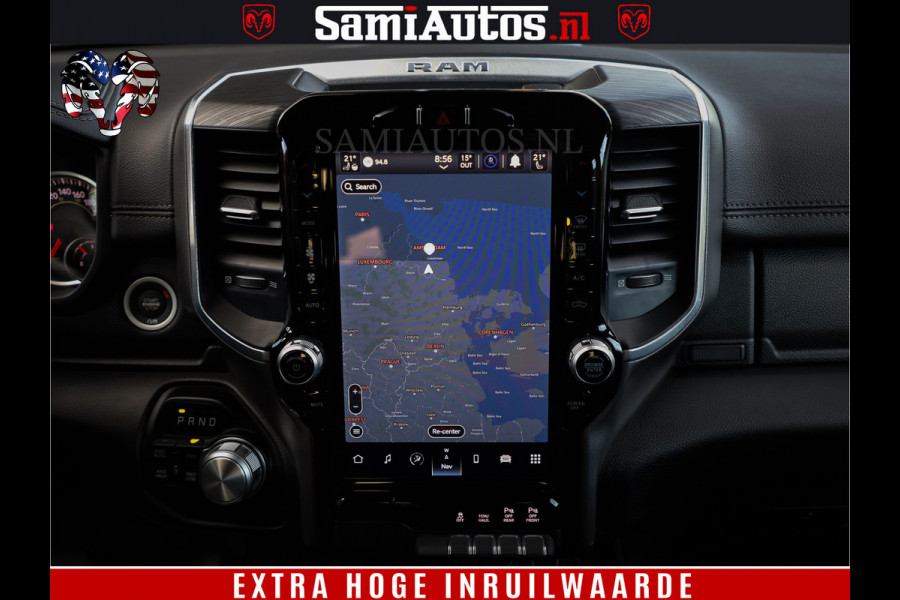 Dodge Ram 1500 Laramie 5.7 V8 4x4 Crew Cab DC | PANO DAK | 12' Grootscherm | Comfortabele Dubbele Cabine met Royale 5 Zitplaatsen | Voorraad Nr 2502 - 41254
