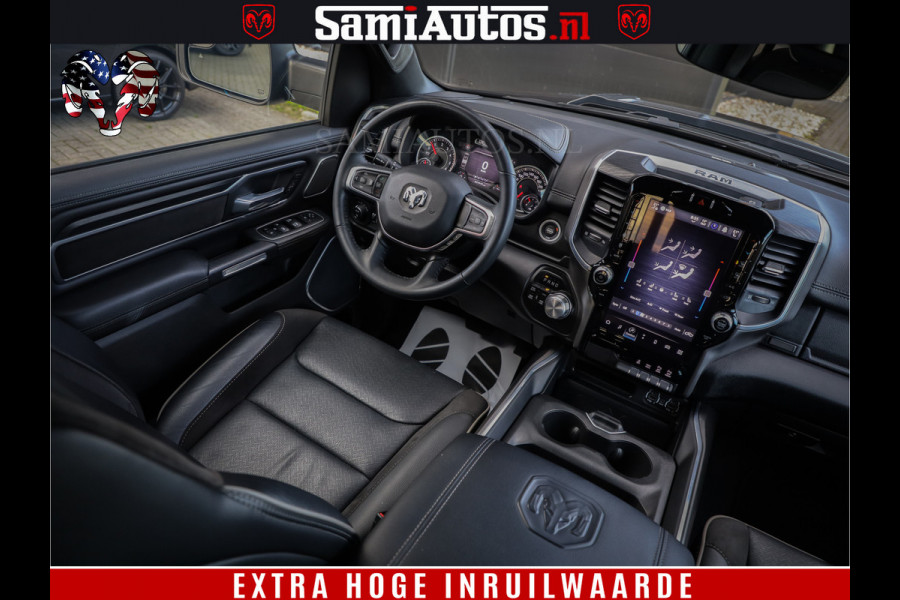 Dodge Ram 1500 Laramie 5.7 V8 4x4 Crew Cab DC | PANO DAK | 12' Grootscherm | Comfortabele Dubbele Cabine met Royale 5 Zitplaatsen | Voorraad Nr 2502 - 41254