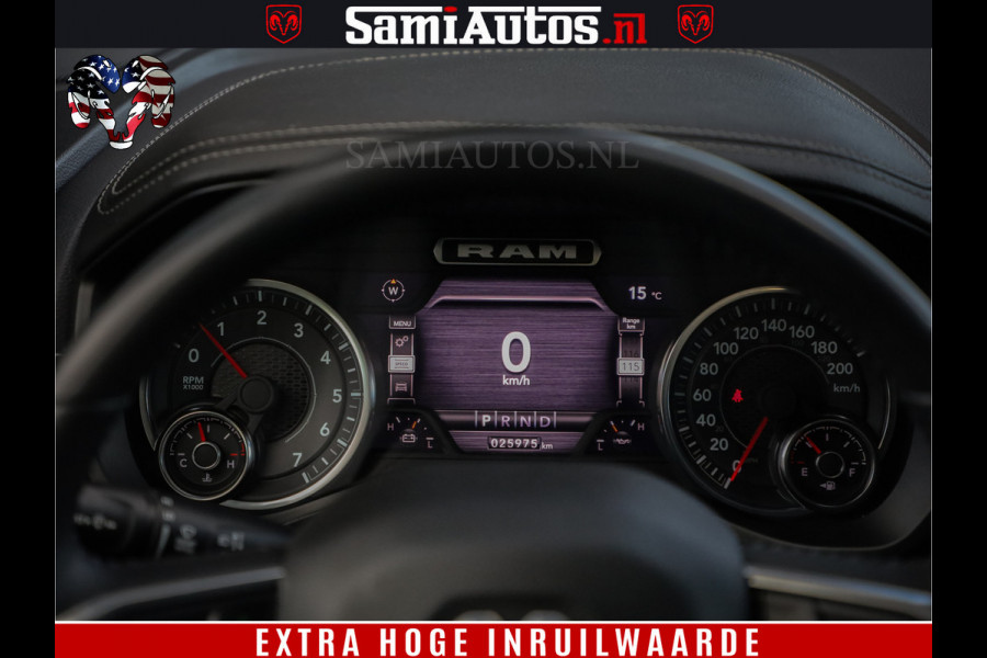 Dodge Ram 1500 Laramie 5.7 V8 4x4 Crew Cab DC | PANO DAK | 12' Grootscherm | Comfortabele Dubbele Cabine met Royale 5 Zitplaatsen | Voorraad Nr 2502 - 41254