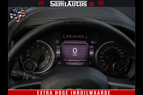 Dodge Ram 1500 Laramie 5.7 V8 4x4 Crew Cab DC | PANO DAK | 12' Grootscherm | Comfortabele Dubbele Cabine met Royale 5 Zitplaatsen | Voorraad Nr 2502 - 41254