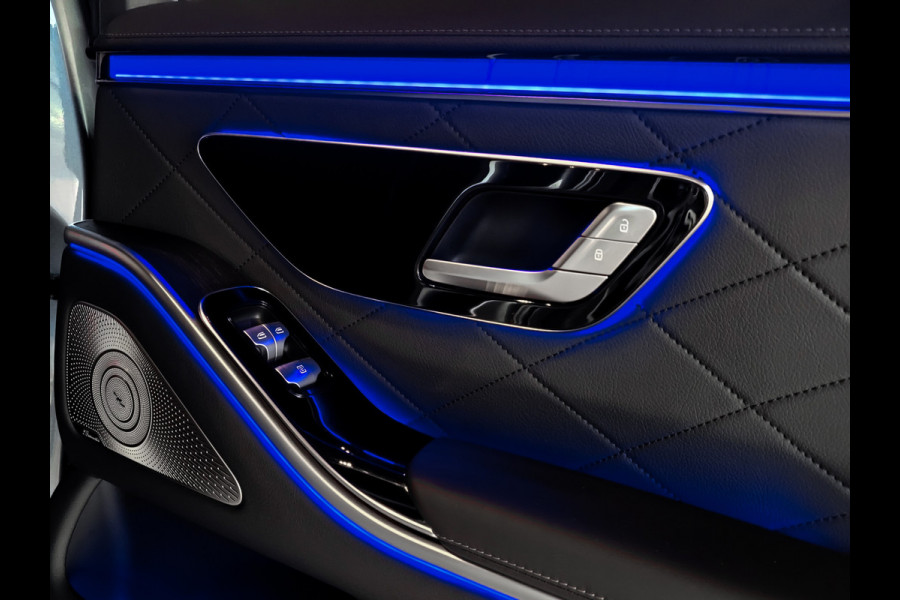 Mercedes-Benz S-Klasse 400d 4-M AMG Achterassturing|Ruitleder|Burmester|Rij-assistentie|Keyless|Night|21" Aut9