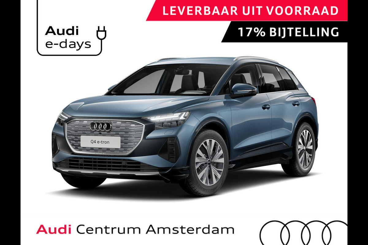 Audi Q4 e-tron 45 Advanced edition 82 kWh 286 pk | Assistentiepakket plus | Comfortpakket | Stoelverwarming | Matrix verlichting |