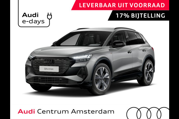 Audi Q4 e-tron 45 S edition Competition 82 kWh 286 pk | Assistentiepakket plus | Comfortpakket | Ambient lichtpakket | Optiekpakket zwart plus |
