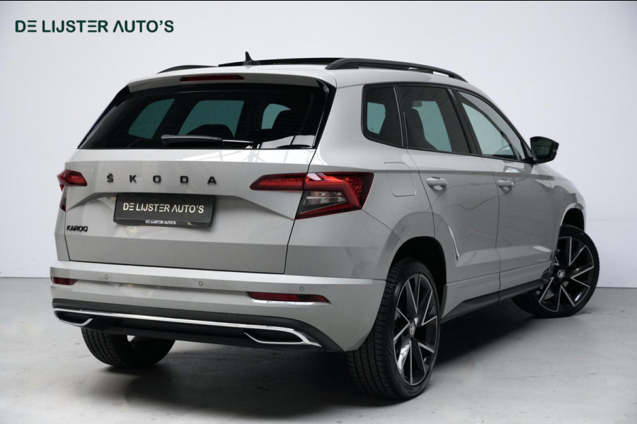 Škoda Karoq 1.5 TSI ACT Sportline Automaat | Pano-dak | CarPlay | Virtual | Acc | Stoelverwarming V+A | Led | Pdc | Keyless |